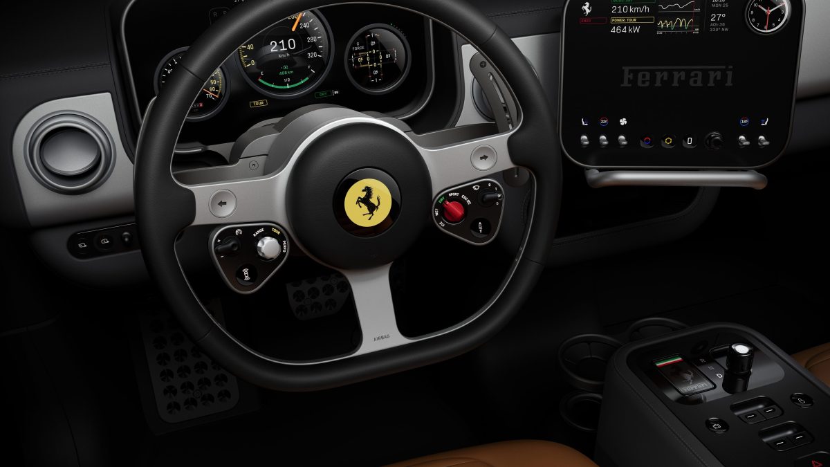Ferrari Luce revealed as brand’s first EV; interior details out
