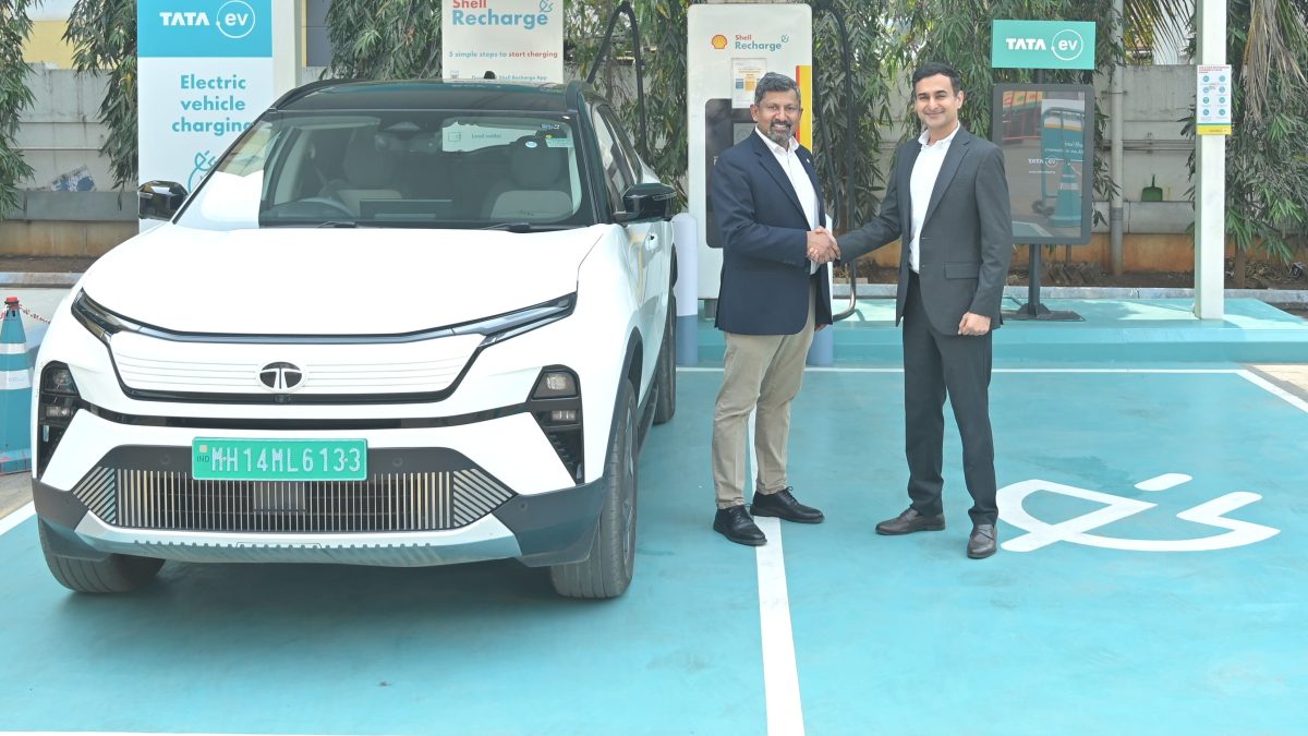 TATA.ev and Shell launch 21 Mega Charging Hubs across India
