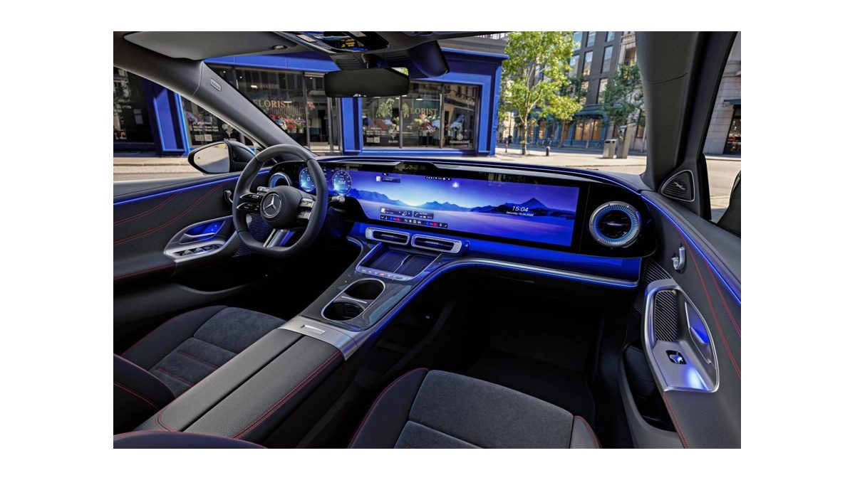 Mercedes-Benz C-Class EV Interior Revealed Ahead of Global Debut
