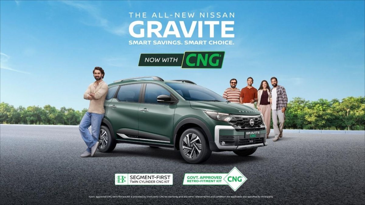 Nissan Gravite Gets CNG Kit Option Starting At Rs 82,999
